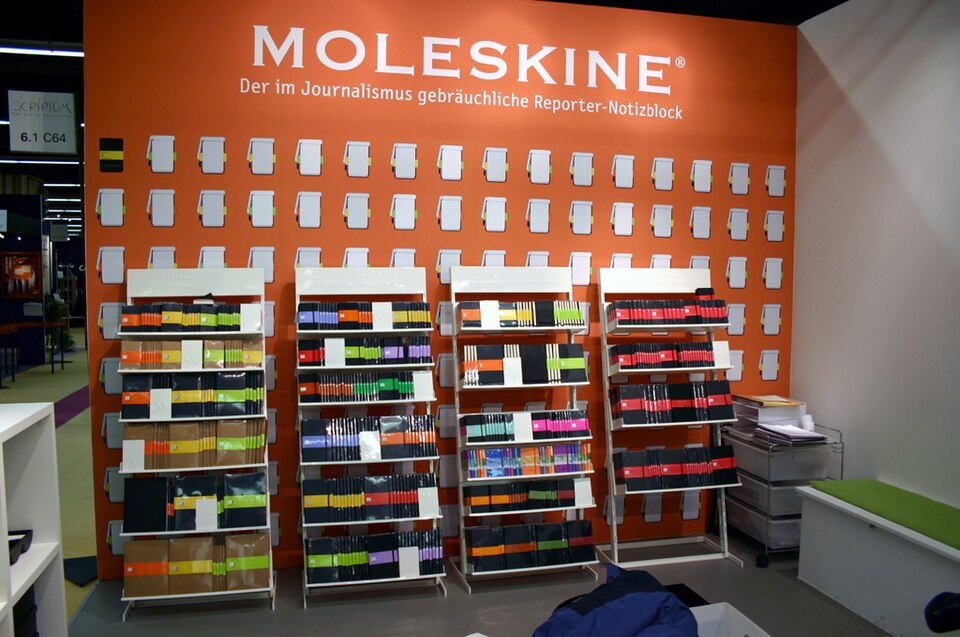 Moleskine Hardcover Notebook Classic Ruled Large 5 x 8.25 in