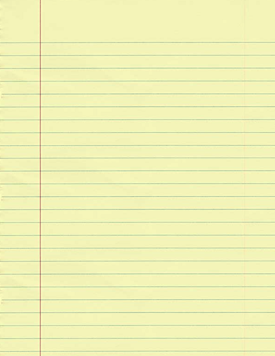 Tops Legal Pad Perforated Canary 8.5 x 11.75 in 12 Pack